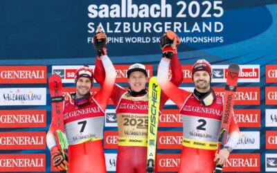 Raphael Haaser, or al gegant mundialista de Saalbach