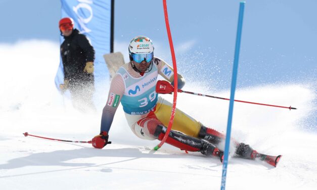 Quim Salarich torna a remuntar i acaba en una espectacular 6a posició a la Copa d’Europa de Baqueira Beret