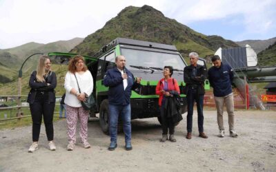 El primer vehicle 4×4 100% elèctric de Ferrocarrils ja circula per Vall de Núria
