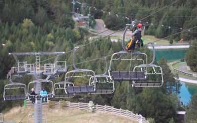 Simulacre d’evacuació al telecadira Junior del sector Canillo de Grandvalira