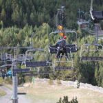 Fotos simulacre d’evacuació al telecadira Junior del sector Canillo de Grandvalira