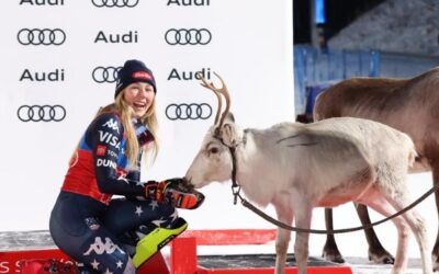 Shiffrin esquia com els àngels i guanya l’slàlom de Levi amb autoritat per novena vegada