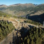 Recta final millores a l’Estadi Creand Eslàlom de Soldeu (Grandvalira)