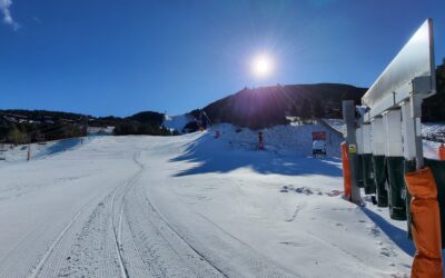 Grans condicions de neu a La Molina