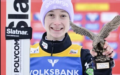 Nika Prevc guanya a Villach i és la nova líder de la Copa del Món de salts