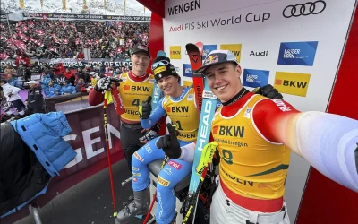 L’italià Giovanni Franzoni sorprèn al supergegant de Wengen