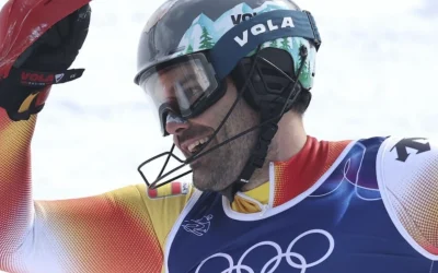 La baixada de Quim Salarich als Jocs Olímpics d’Hivern de Milano-Cortina