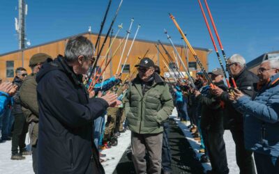 Soldeu ret homenatge als fundadors de l’Escola d’Esquí