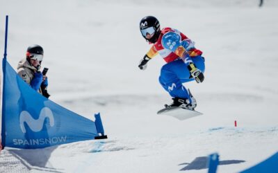 Andrea Seijas i Álvaro Romero, campions d’Espanya d’snowboard cross
