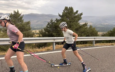 Gina del Rio, en la recta final de l’estada a Font Romeu: “La pretemporada està anant bastant bé”